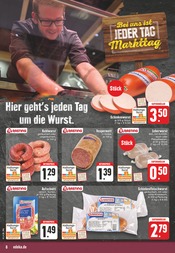 Aktueller EDEKA Prospekt mit Wurst, "Aktuelle Angebote", Seite 8