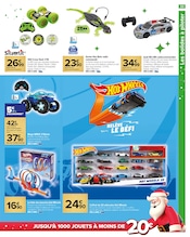 Promos Hot wheels dans le catalogue "un Noël grand comme ça" de Carrefour à la page 35