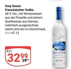 Aktuelles Französischer Vodka Angebot bei GLOBUS in Leipzig ab 32,99 €