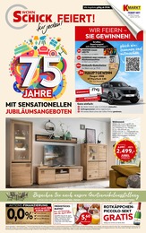 Wohnwand Angebot im aktuellen Wohn Schick Prospekt auf Seite 1