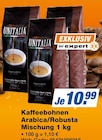 Kaffeebohnen Arabica oder Robusta Mischung im aktuellen Prospekt bei expert in Bindlach