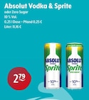 Aktuelle Cola Angebote bei Huster in Pirna Aktuelles Vodka & Sprite Angebot bei Huster in Pirna ab 2,79 €