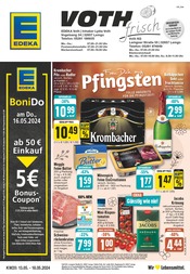 Aktueller EDEKA Supermarkt Prospekt in Kalletal und Umgebung, "Aktuelle Angebote" mit 28 Seiten, 13.05.2024 - 18.05.2024