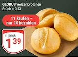 GLOBUS Mannheim Prospekt mit  im Angebot für 1,39 €
