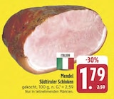 EDEKA Eisfeld - Südtiroler Schinken Angebot im Prospekt Südtiroler Schinken bei EDEKA im Eisfeld Prospekt für 1,79 €