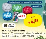 LED-RGB-Dekoleuchte Angebote von Lam Pura bei ROLLER Duisburg für 4,99 €