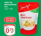 Aktuelle Sauerkraut Angebote bei GLOBUS in Erlangen Aktuelles Weinsauerkraut Angebot bei GLOBUS in Erlangen ab 0,75 €