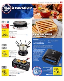 Offre Appareil croque-gaufre dans le catalogue Carrefour du moment à la page 77