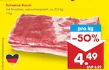 Schweine-Bauch Angebote bei Netto Marken-Discount Laatzen für 4,49 €