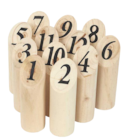 Jeu de quilles en bois nordique en promo à 7,99 € chez B&M Jeu de quilles en bois nordique dans le catalogue B&M