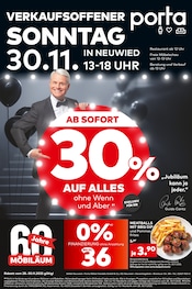 Aktueller porta Möbel Möbel & Einrichtung Prospekt in Kerben und Umgebung, "BLACK SALE" mit 1 Seite, 28.11.2025 - 29.11.2025