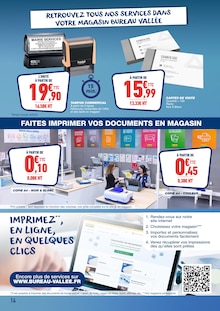 Promo Impression dans le catalogue Bureau Vallée du moment à la page 14