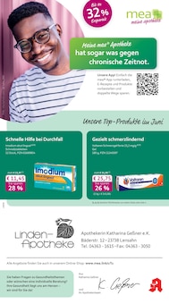 mea - meine apotheke Prospekt Unsere Juni-Angebote mit 4 Seiten