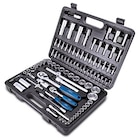Coffret clé à douilles et embouts 95 pièces TB94 Scheppach - Scheppach en promo chez Feu Vert Coffret clé à douilles et embouts 95 pièces TB94 Scheppach - Scheppach dans le catalogue Feu Vert