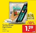 Aktuelle Brötchen Angebote bei Netto Marken-Discount in Mönchengladbach Aktuelles Tortilla Wraps High Protein Angebot bei Netto Marken-Discount in Mönchengladbach ab 1,29 €