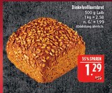 Aktuelle Brot Angebote bei Marktkauf in Erlangen Aktuelles Dinkelvollkornbrot Angebot bei Marktkauf in Erlangen ab 1,29 €