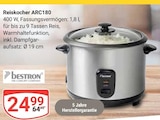 Aktuelle Kaffeevollautomat Angebote bei GLOBUS in Offenbach (Main) Aktuelles Reiskocher ARC180 Angebot bei GLOBUS in Offenbach (Main) ab 24,99 €