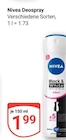 Deospray im Angebot bei GLOBUS in Rostock Deospray Angebote von Nivea bei GLOBUS Rostock für 1,99 €