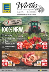 Bratwurst im EDEKA Prospekt in Gummersbach Aktueller EDEKA Prospekt mit Bratwurst, "Aktuelle Angebote", Seite 1