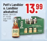 Trinkgut Rinteln - Landbier alkoholfrei Angebot im Prospekt Landbier alkoholfrei bei Trinkgut im Rinteln Prospekt für 13,99 €