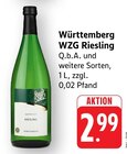 E center Sigmaringen - Württemberg WZG Riesling Angebot im Prospekt Württemberg WZG Riesling bei E center im Sigmaringen Prospekt für 2,99 €