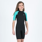 Neopren Shorty Surfen Kinder Yulex100 1,5 mm schwarz/türkis Angebote bei Decathlon Lahr für 19,99 €