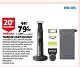 TONDEUSES MULTI QP6550/17 - PHILIPS en promo chez Auchan Hypermarché TONDEUSES MULTI QP6550/17 - PHILIPS dans le catalogue Auchan Hypermarché
