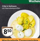 3 Eier in Senfsauce Angebote bei GLOBUS Hoyerswerda für 8,50 €