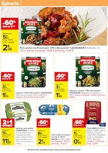 Promotion Sardines dans le prospectus Carrefour, valable du 23/12/2025 au 05/01/2026 Promo Sardines dans le catalogue Carrefour du moment à la page 43
