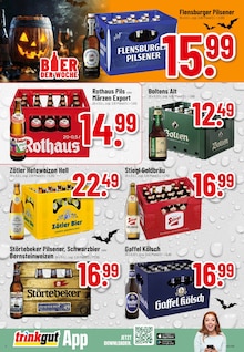 Bier im aktuellen Trinkgut Prospekt (Weinheim) Bier im Trinkgut Prospekt "Aktuelle Angebote" mit 8 Seiten (Weinheim)
