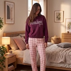 Pyjama homewear femme - TEX en promo chez Carrefour Market Angers à 9,99 €