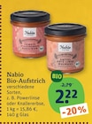 Bio-Aufstrich von Nabio im aktuellen tegut Prospekt für 2,22 €