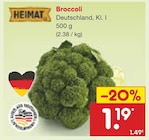Broccoli Angebote von Heimat bei Netto Marken-Discount Gelsenkirchen für 1,19 €