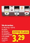 Trio de terrines - JEAN BRUNET en promo à 3,29 € chez Lidl Trio de terrines - JEAN BRUNET dans le catalogue Lidl