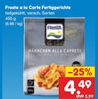 Aktuelles a la Carte Fertiggerichte Angebot bei Netto Marken-Discount in Hildesheim ab 4,49 €