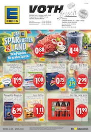 EDEKA Prospekt für Lemgo: "Aktuelle Angebote", 26 Seiten, 22.09.2025 - 27.09.2025