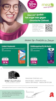 Aktueller mea - meine apotheke Prospekt "Unsere Januar-Angebote" für München Aktueller mea - meine apotheke Prospekt für München mit Seiten