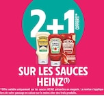 2+1 OFFERT SUR LES SAUCES HEINZ à Intermarché dans Savigné 2+1 OFFERT SUR LES SAUCES HEINZ à Intermarché dans Savigné