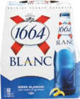 Bière blanche 5° - 1664 - Aldi à Saint-Nazaire Bière blanche 5° - 1664 en promo chez Aldi Saint-Nazaire à 7,12 €