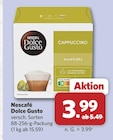 Dolce Gusto Cappuccino Angebote von Nescafé bei combi Lemgo für 3,99 €