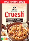 CRUESLI CHOCOLAT NOIR BELGE QUAKER - QUAKER en promo chez Auchan Hypermarché CRUESLI CHOCOLAT NOIR BELGE QUAKER - QUAKER dans le catalogue Auchan Hypermarché