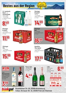 Cola im Trinkgut Prospekt "Aktuelle Angebote" mit 4 Seiten (Rosenheim)