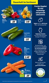 Obst im aktuellen Lidl Prospekt (Frankfurt (Main)) Obst im Lidl Prospekt "LIDL LOHNT SICH" mit 66 Seiten (Frankfurt (Main))