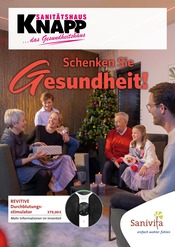 Aktueller Felix Knapp GmbH Sanitätshaus Prospekt in Kusel und Umgebung, "Schenken Sie Gesundheit!" mit 6 Seiten, 13.11.2024 - 31.01.2025