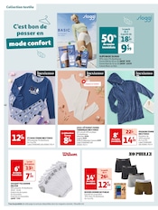 Promos Pyjama Femme dans le catalogue "Cap sur le blanc" de Auchan Hypermarché à la page 42