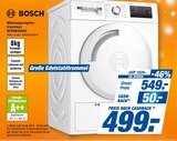 Wärmepumpentrockner Angebote von Bosch bei expert Moers für 499,00 €