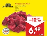 Netto Marken-Discount Dransfeld - Gulasch vom Rind Angebot im Prospekt Gulasch vom Rind bei Netto Marken-Discount im Dransfeld Prospekt für 6,49 €