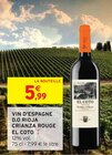 Vin d'Espagne D.O Rioja Crianza Rouge - El Coto - Intermarché à Revel Vin d'Espagne D.O Rioja Crianza Rouge - El Coto en promo chez Intermarché Revel à 5,99 €