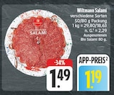 nah und gut Zwickau - Salami Angebot im Prospekt Salami bei nah und gut im Zwickau Prospekt für 1,19 €