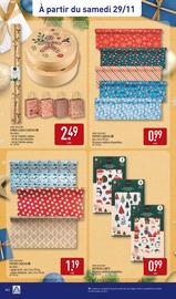 Papier Cadeau Angebote im Prospekt "DE BONNES FÊTES À PRIX DISCOUNT." von Aldi auf Seite 46